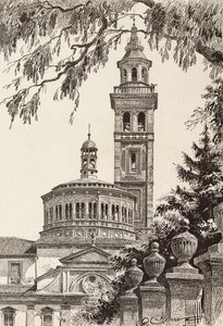 Beata Vergine dei Miracoli Tapınağı, Saronno, İtalya, Quinto Cenni