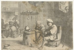 Bir barda kemancı by Quirin Boel