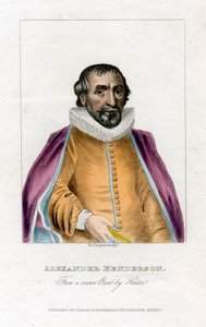 Alexander Henderson, İskoç ilahiyatçı, 19. yüzyılın başlarında.