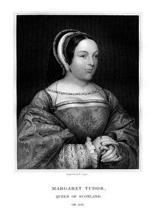 Margaret Tudor, İskoçya Kraliçesi, 1825.