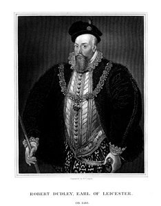 Robert Dudley, 1. Leicester Kontu, İngiltere Kraliçesi I. Elizabeth