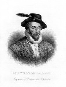 Sir Walter Raleigh, yazar, şair, saray mensubu ve kaşif, 19. yüzyıl