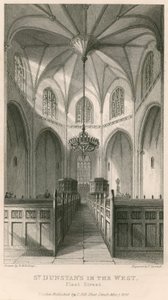 Batı'da St Dunstan's; St Dunstan Kilisesi, Fleet Street, Londra