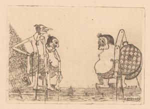 Wajangpoppen by Raden Katamsi (signed by artist)