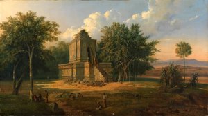 Harabelerdeki Cava Tapınağı, 1860.