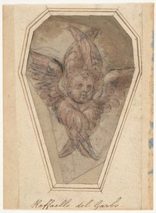 Nakış için Seraph Karikatürü, 1466-1524.