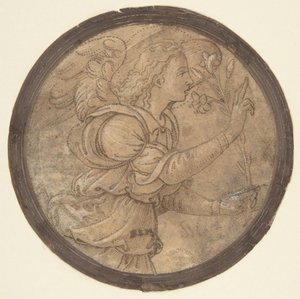 Bir Nakış için Müjde Meleği Karikatürü, 1466-1524.
