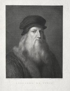 Leonardo da Vinci. by Raffaello Morghen
