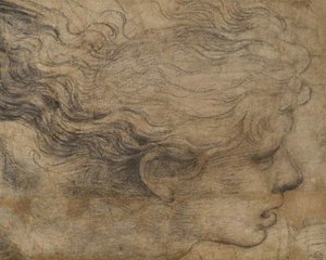 Bir Melek Başkanı. by Raffaello Sanzio Raphael