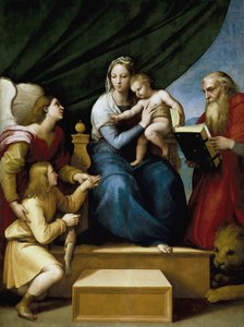 Balıklı Madonna by Raffaello Sanzio Raphael