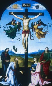 Mond Çarmıha Gerilme, c1530 by Raffaello Sanzio Raphael