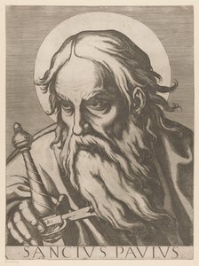 Heilige Paulus Aziz Paul (nesne üzerindeki başlık) Christ, Mary en de twaalf apostelen (dizi adı) Kutsal Apostolik Koleji (dizi başlığı)