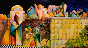 Yüksek duvarların çok üstünde by Raimondo Gambino