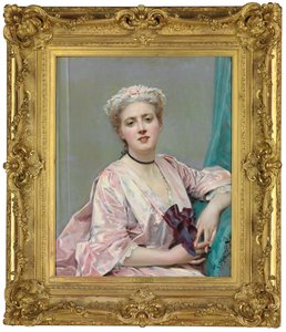 Pembedeki Güzellik, by Raimundo de Madrazo y Garreta