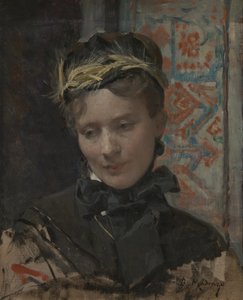 Bir Hanımefendinin Portresi, 1885-1896 by Raimundo de Madrazo y Garreta