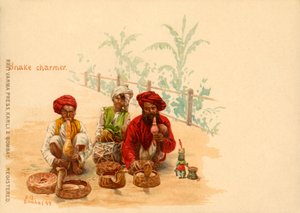Yılan Oynatıcı, 1899.