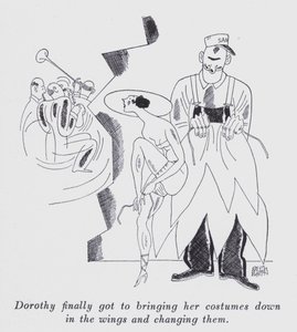 Anita Loos (lito) tarafından "Ama Beyler Esmerlerle Evlenir" için illüstrasyon by Ralph Barton