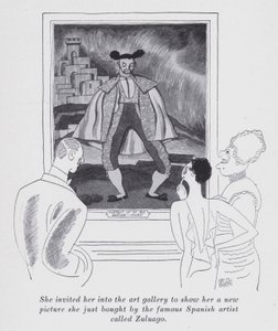 Anita Loos (lito) tarafından "Ama Beyler Esmerlerle Evlenir" için illüstrasyon by Ralph Barton