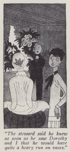 Anita Loos (lito) tarafından Beyler Sarışınları Tercih Eder için İllüstrasyon