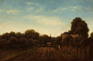 Sanatçının Bahçesi, c. 18791889. by Ralph Albert Blakelock