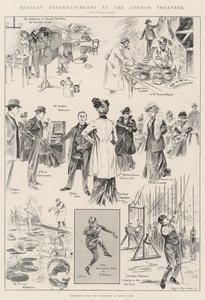 Londra Tiyatrolarında Tatil Eğlenceleri by Ralph Cleaver