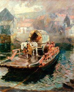 Hylton Feribotu, 1910 by Ralph Hedley