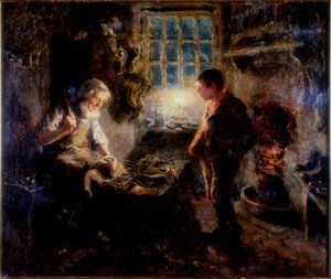 Ayakkabıcı Dükkanı, 1909