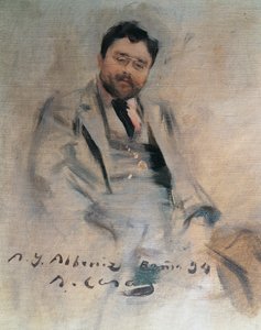 İspanyol piyanist ve besteci Isaac Albeniz