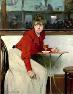 Bir Barda Chica by Ramon Casas i Carbo
