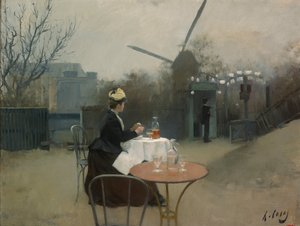 Açık havada by Ramon Casas i Carbo