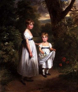 iki kız kardeş by Ramsay Richard Reinagle
