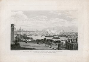 Waterloo Köprüsü, Londra, 18 Haziran 1817