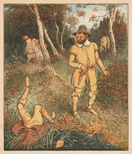 Ve En Hafif Ruh Halinde Olan Diğerini Orada Öldürdü, c1880. by Randolph Caldecott