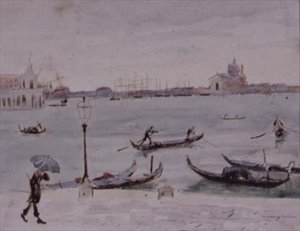 Gümrük Binası ve San Giorgio Kilisesi, Venedik, Piazzetta