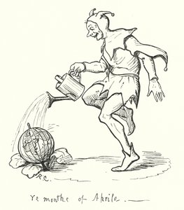 Nisan ayı (gravür) by Randolph Caldecott