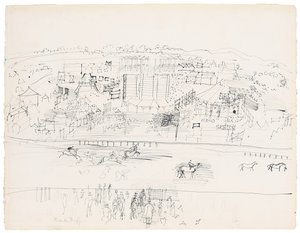 Epsom Yarış Pisti by Raoul Dufy
