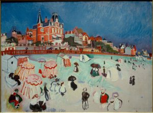 Sainte-Adresse Plajı by Raoul Dufy