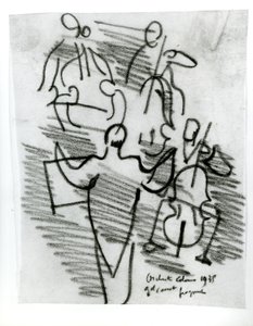 Orchestre Colonne by Raoul Dufy