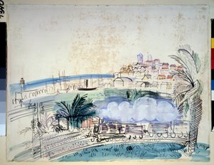Demiryolu Has Antibes by Raoul Dufy
