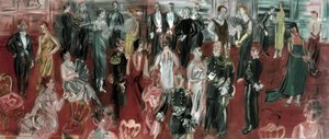 Resmi karşılama by Raoul Dufy