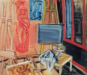 Natürmort (tuval üzerine yağlıboya) by Raoul Dufy
