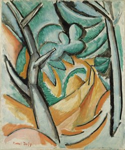 Yeşil Ağaçlar by Raoul Dufy