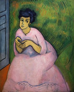 Pembeli Kadın by Raoul Dufy