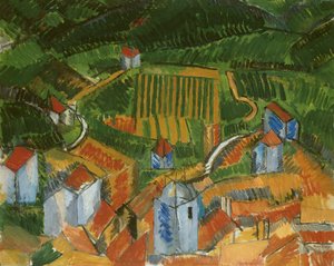 Vence Peyzaj by Raoul Dufy