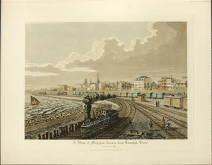1865 Yılında Randolph Caddesi