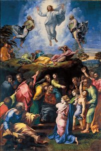 The Transfiguration, c.1519-20 (panelde yağlı boya)