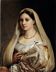 Voilee Tablosu adlı bayanın portresi by Raphael