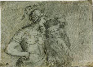 Alkibiades ve İki Filozof by Raphael