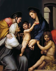 Damgalı Madonna, 1513-1514. by Raphael