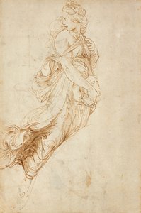 Recto: Melpomene Figürü Çalışması, c1500-1520